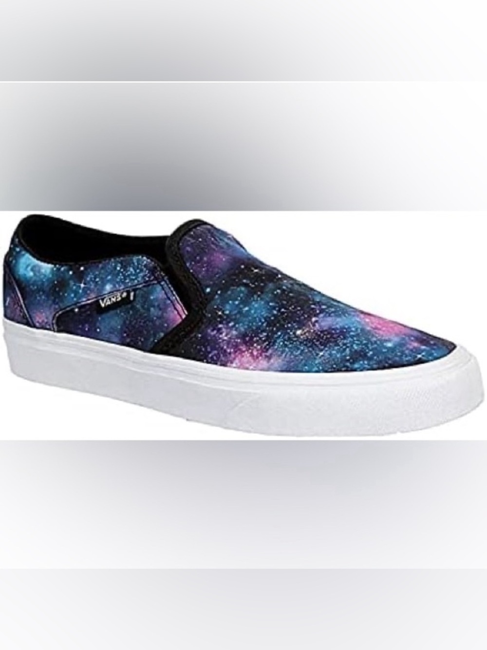 Vans Asher Slip On Sneaker - Galaxy NWT Size 6